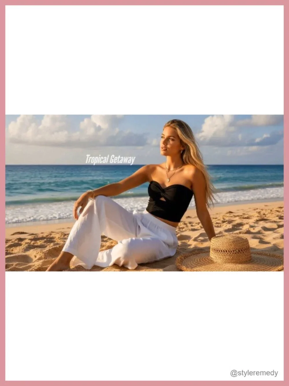 Strapless Crop Tube Top Ribbed Knit Y2K Summer Beach Vacation Going Out Clothes